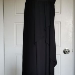 Black Garage Maxi Skirt